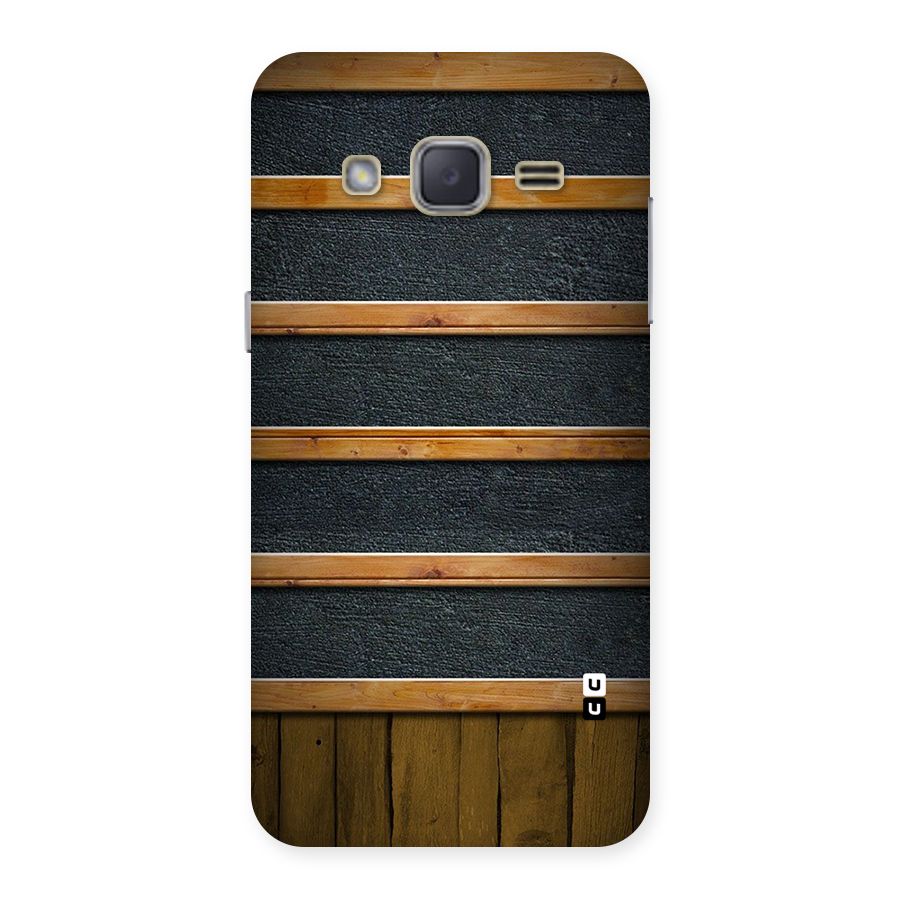 Wood Design Back Case for Galaxy J2