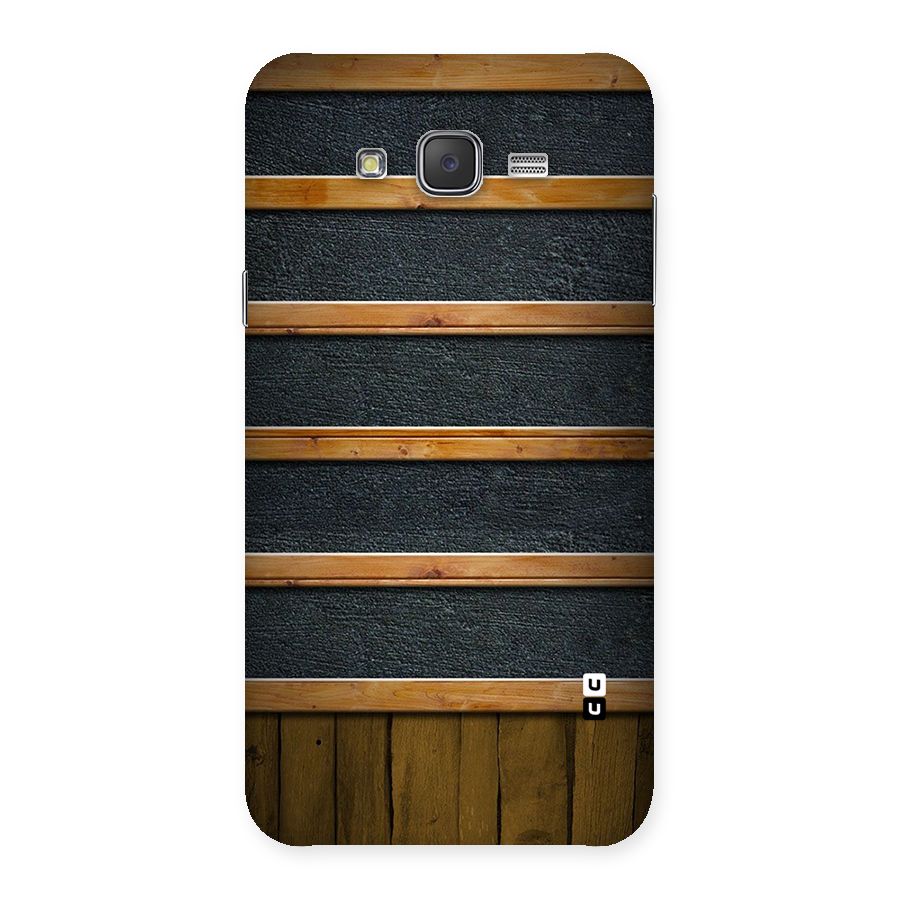 Wood Design Back Case for Galaxy J7
