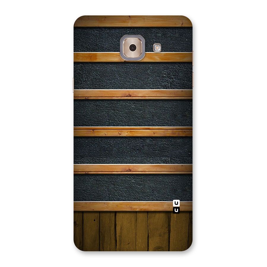 Wood Design Back Case for Galaxy J7 Max
