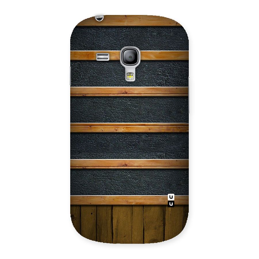 Wood Design Back Case for Galaxy S3 Mini
