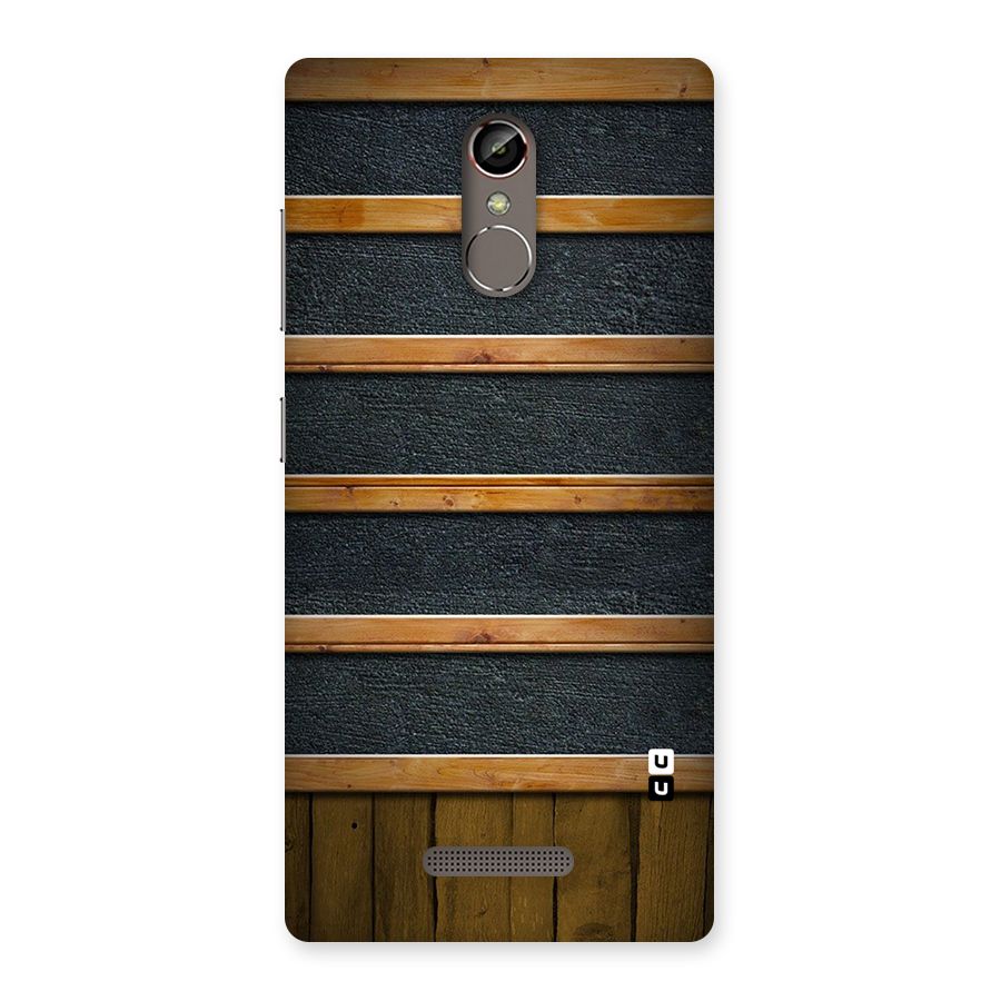 Wood Design Back Case for Gionee S6s