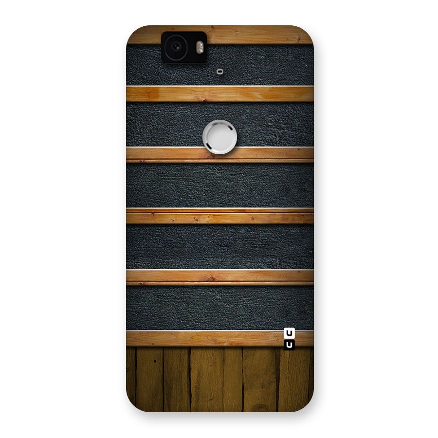 Wood Design Back Case for Google Nexus-6P