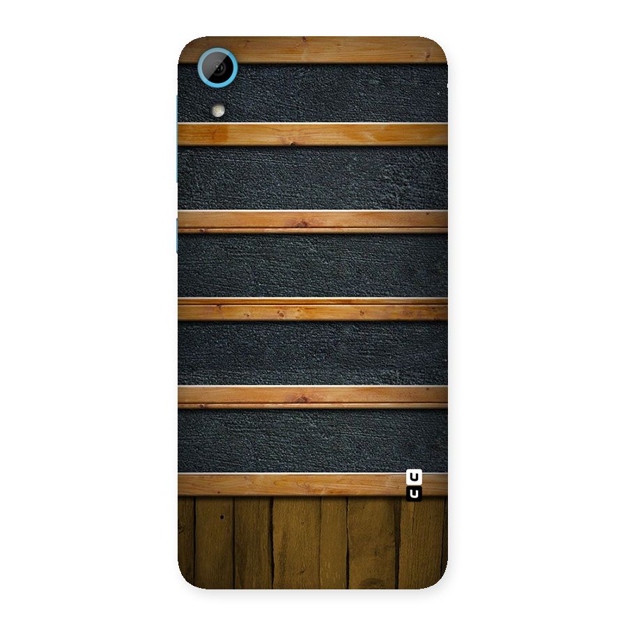 Wood Design Back Case for HTC Desire 826