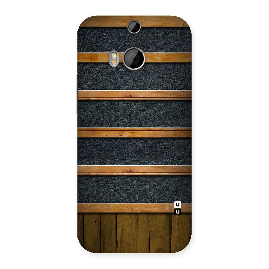 Wood Design Back Case for HTC One M8