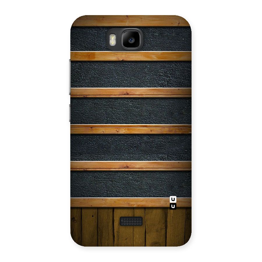 Wood Design Back Case for Honor Bee