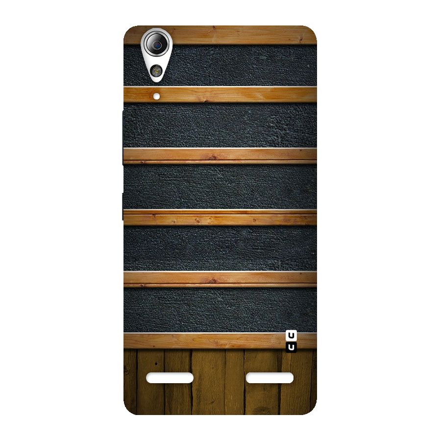 Wood Design Back Case for Lenovo A6000 Plus