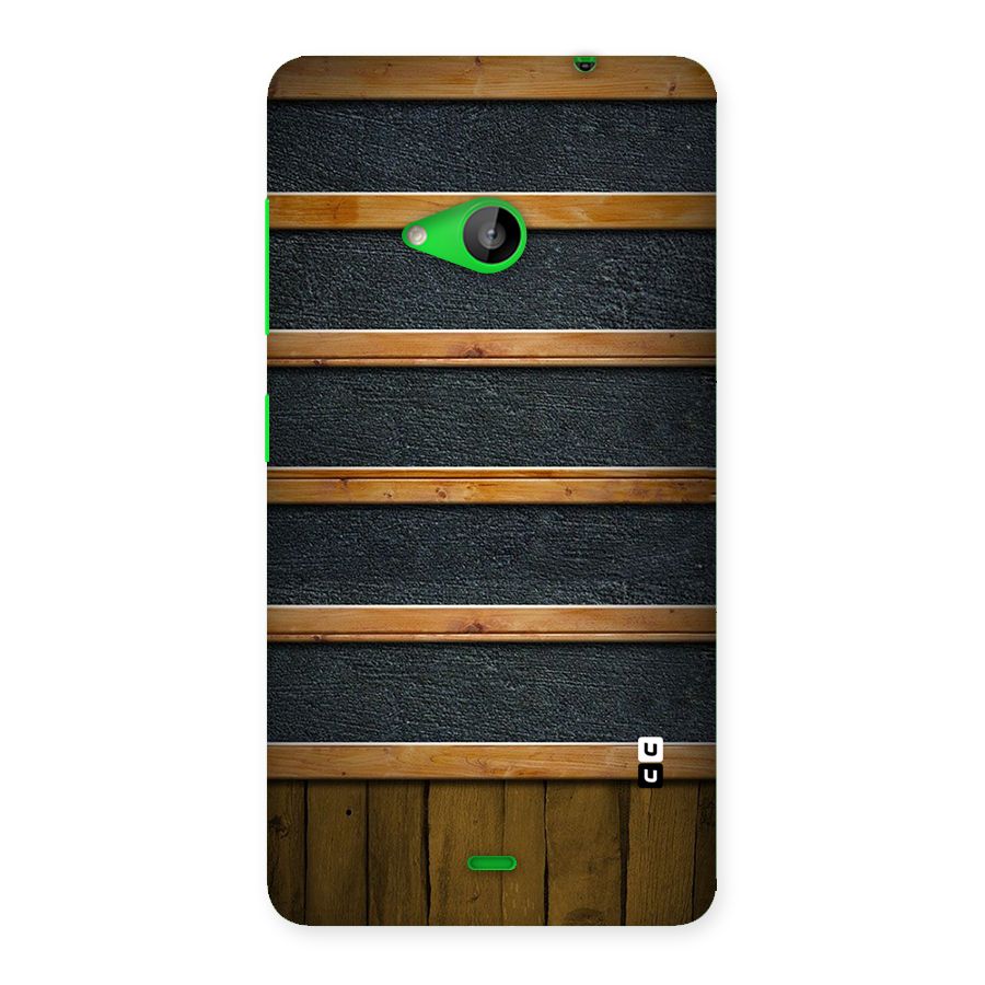 Wood Design Back Case for Lumia 535