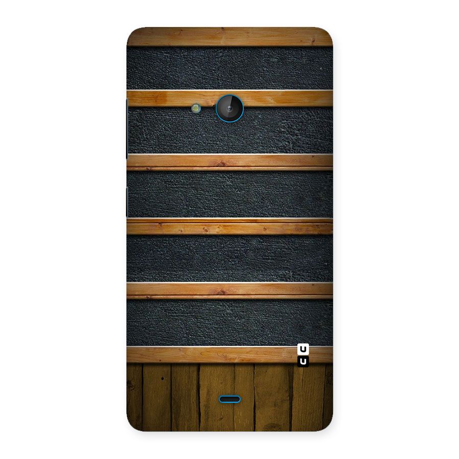 Wood Design Back Case for Lumia 540