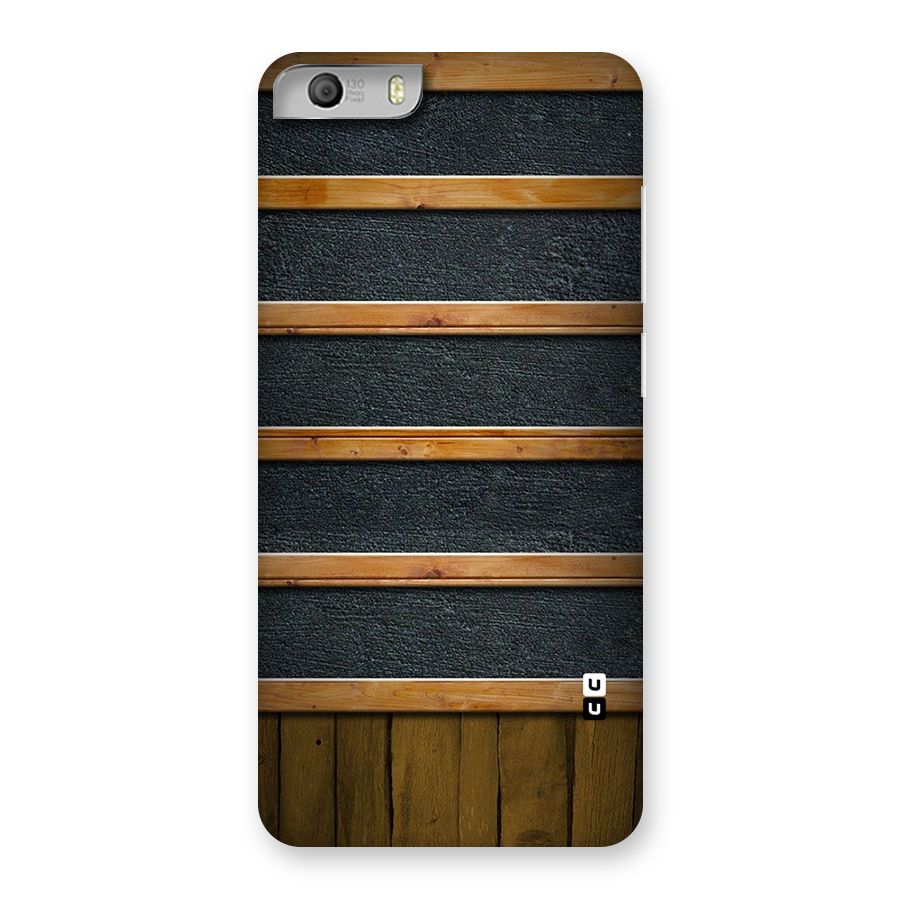Wood Design Back Case for Micromax Canvas Knight 2