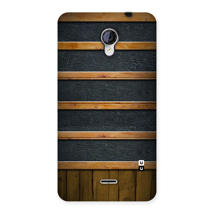 Wood Design Back Case for Micromax Unite 2 A106