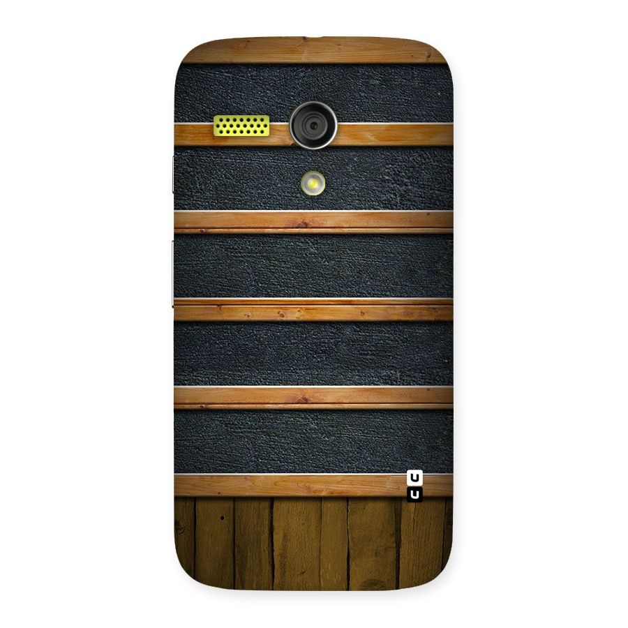 Wood Design Back Case for Moto G