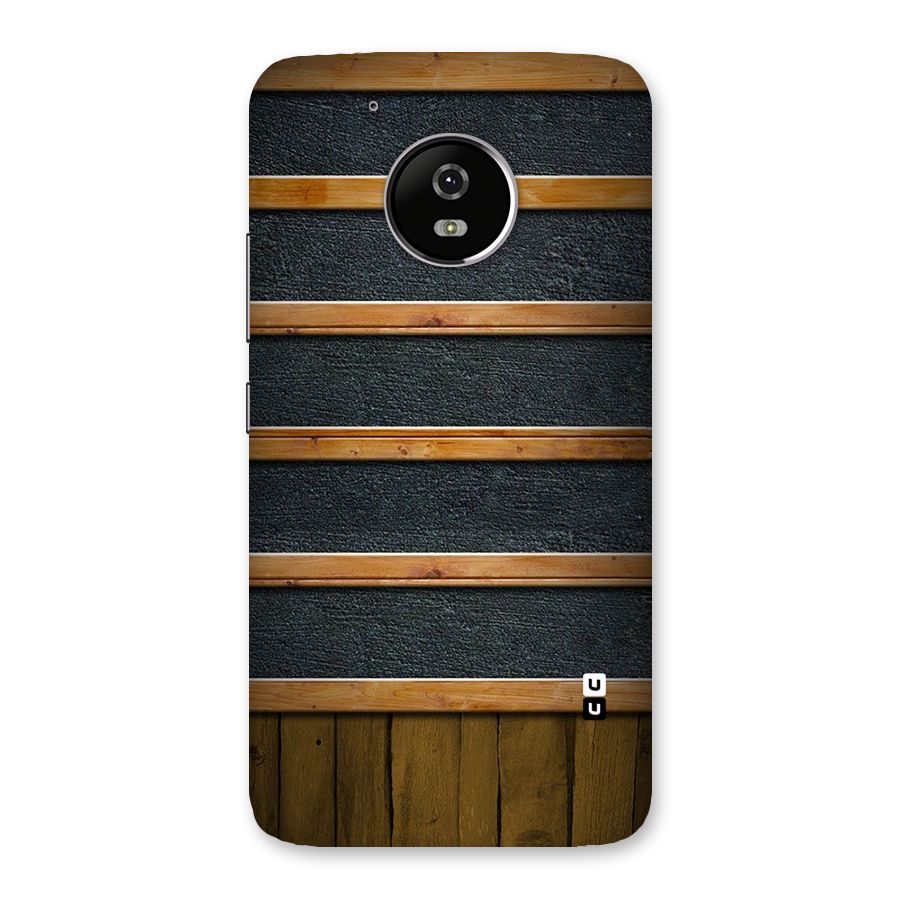 Wood Design Back Case for Moto G5
