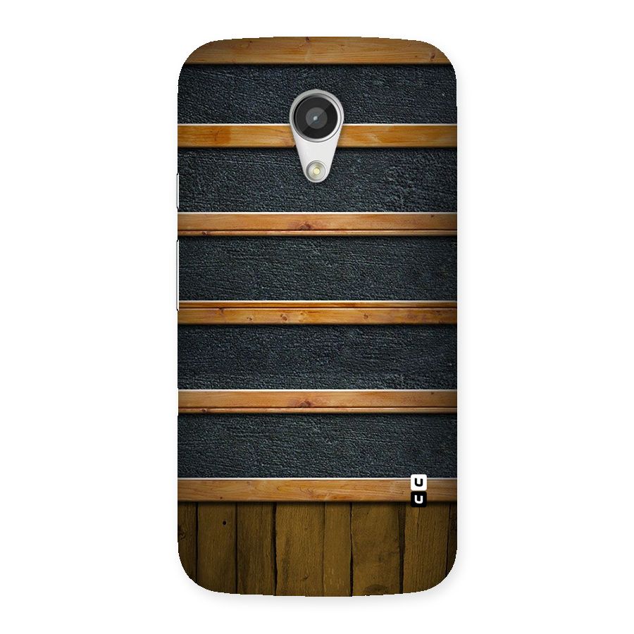 Wood Design Back Case for Moto G 2nd Gen