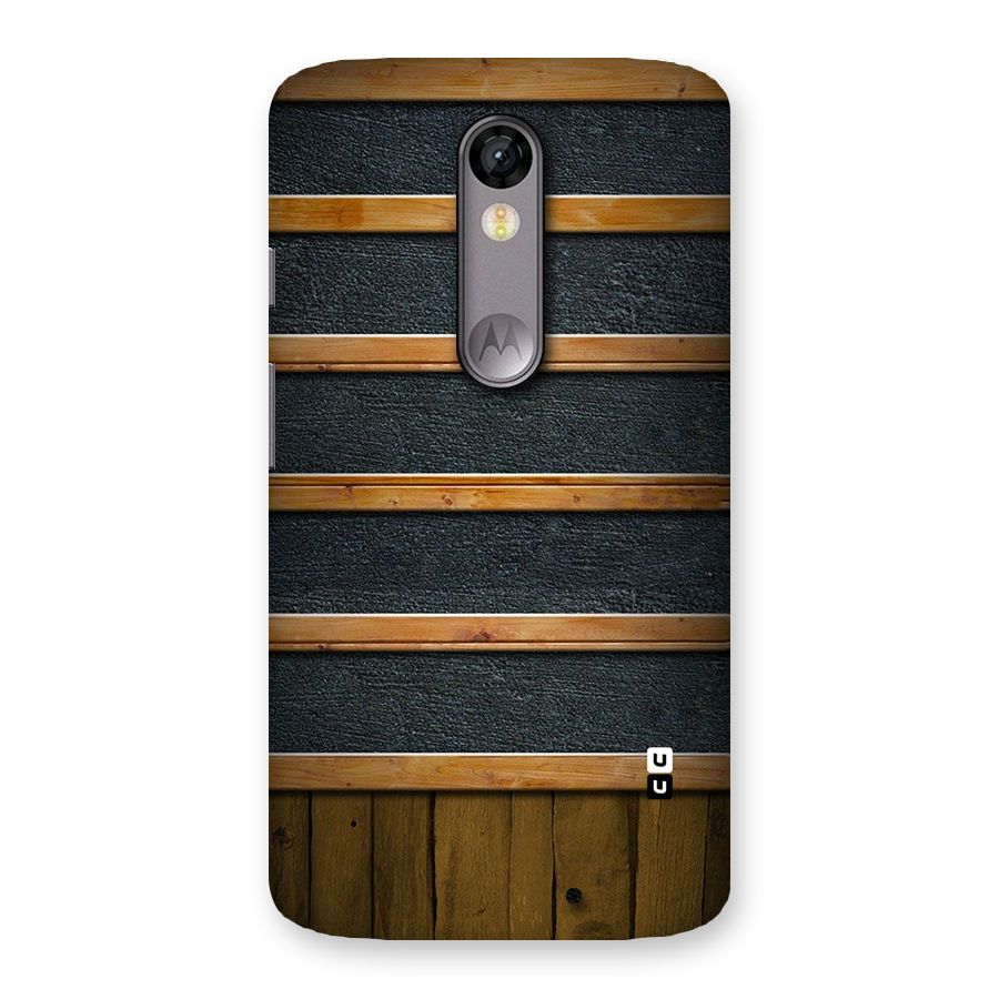 Wood Design Back Case for Moto X Force