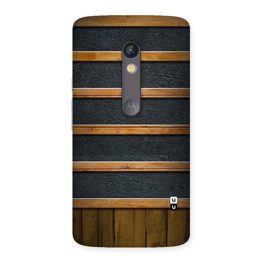 Wood Design Back Case for Moto X Play
