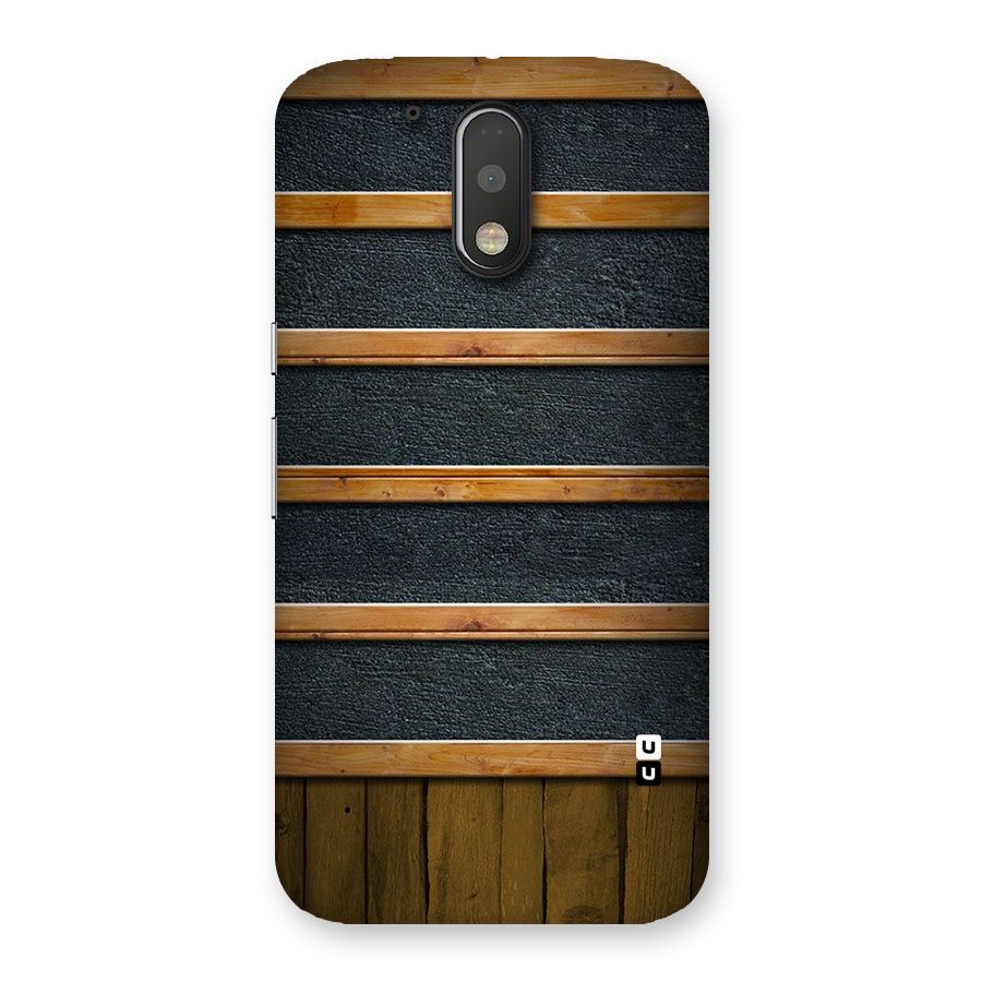 Wood Design Back Case for Motorola Moto G4