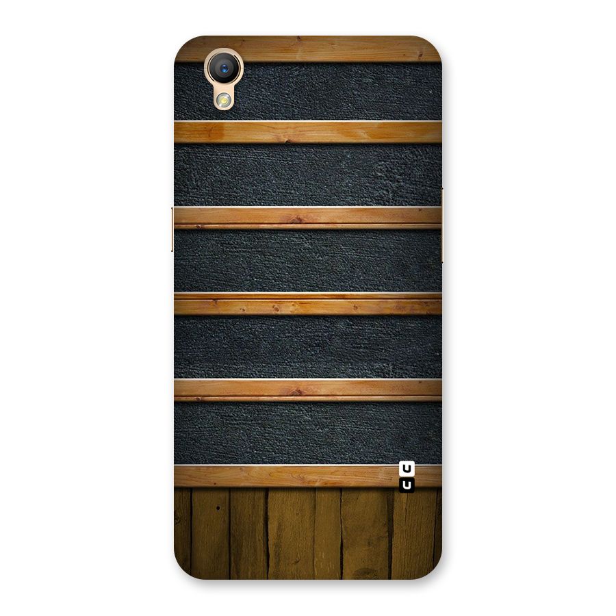 Wood Design Back Case for Oppo A37