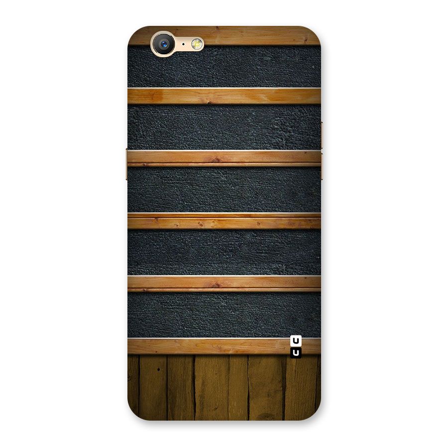 Wood Design Back Case for Oppo A57
