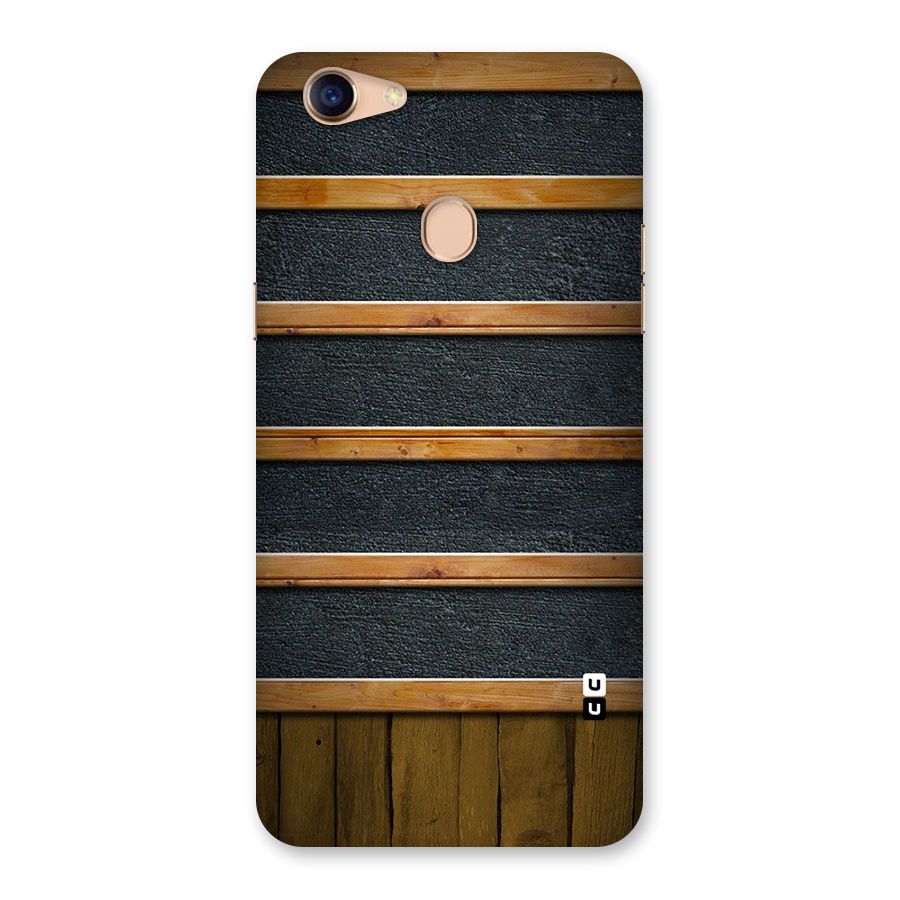 Wood Design Back Case for Oppo F5