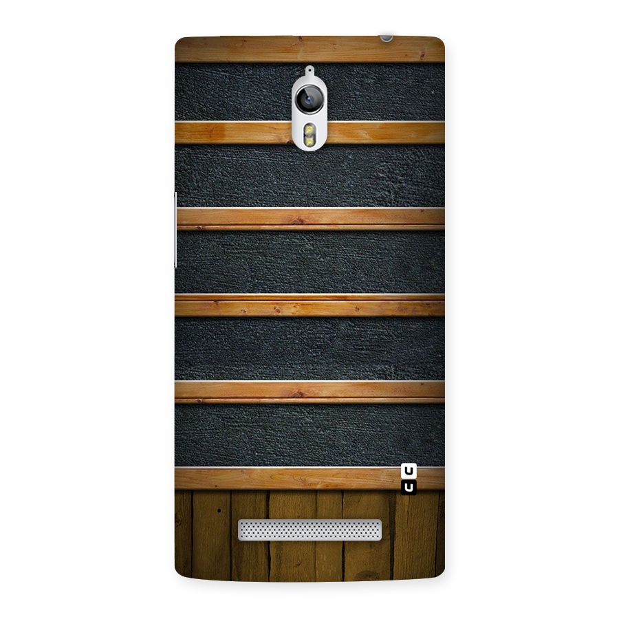 Wood Design Back Case for Oppo Find 7