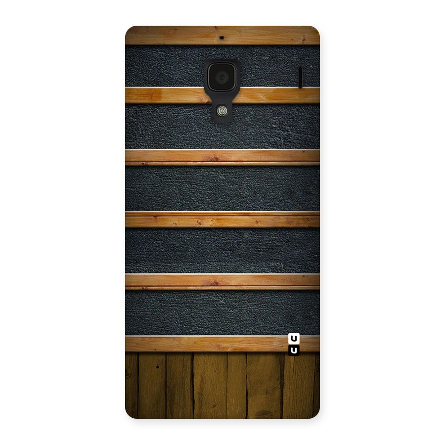 Wood Design Back Case for Redmi 1S