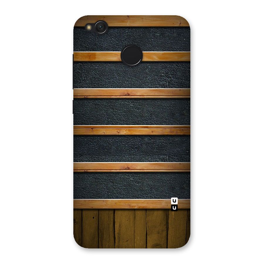 Wood Design Back Case for Redmi 4