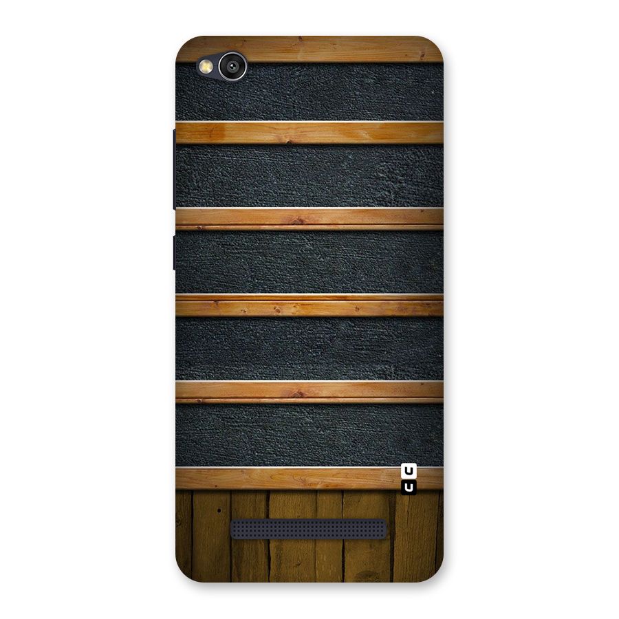Wood Design Back Case for Redmi 4A