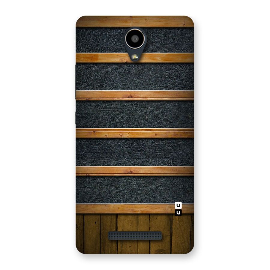 Wood Design Back Case for Redmi Note 2