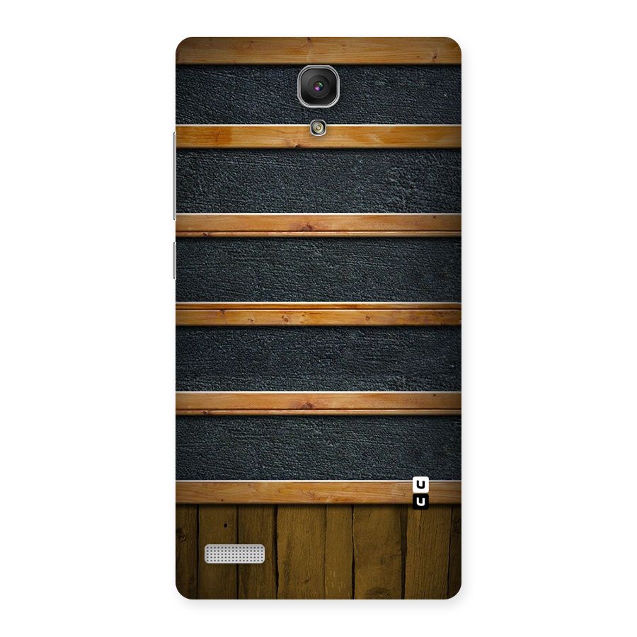 Wood Design Back Case for Redmi Note Prime