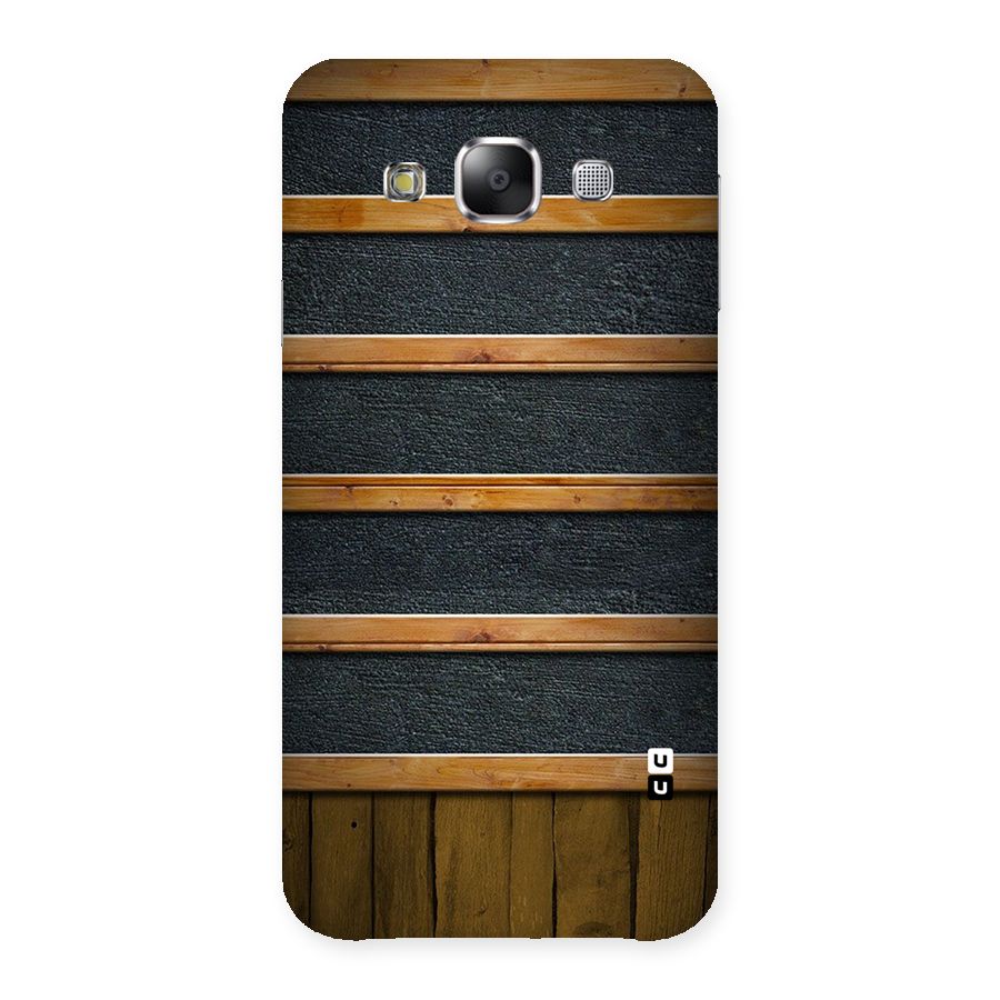 Wood Design Back Case for Samsung Galaxy E5