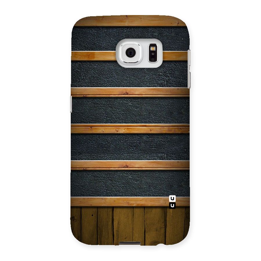 Wood Design Back Case for Samsung Galaxy S6