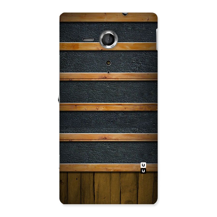 Wood Design Back Case for Sony Xperia SP