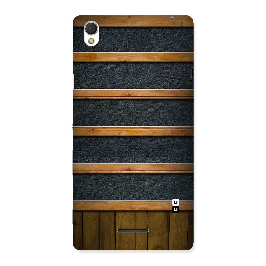 Wood Design Back Case for Sony Xperia T3