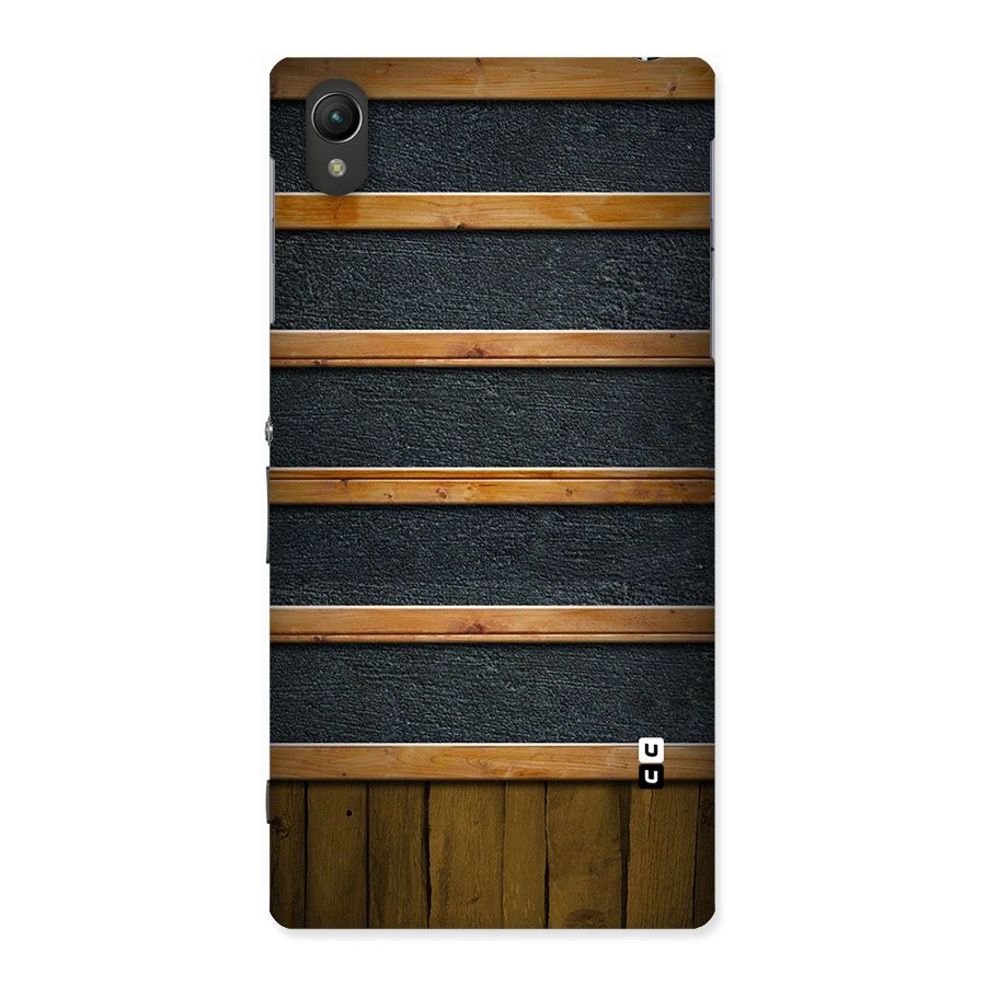 Wood Design Back Case for Sony Xperia Z1