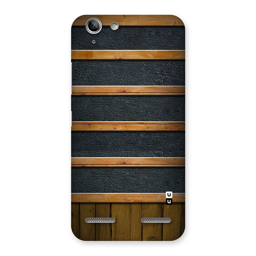 Wood Design Back Case for Vibe K5