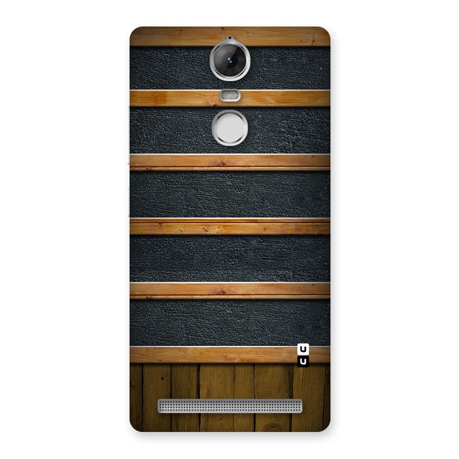 Wood Design Back Case for Vibe K5 Note