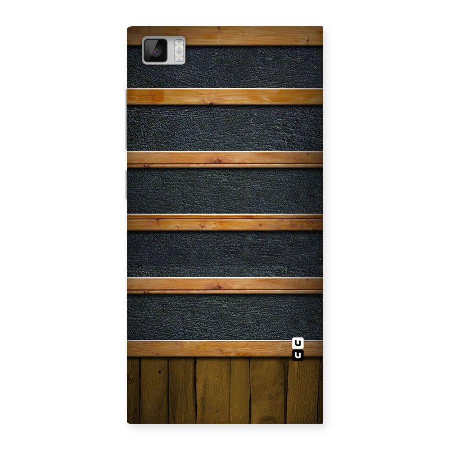 Wood Design Back Case for Xiaomi Mi3