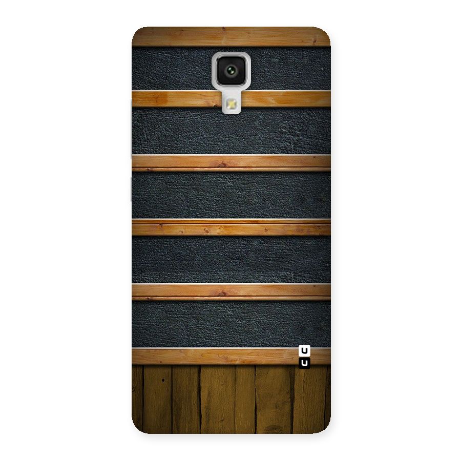 Wood Design Back Case for Xiaomi Mi 4