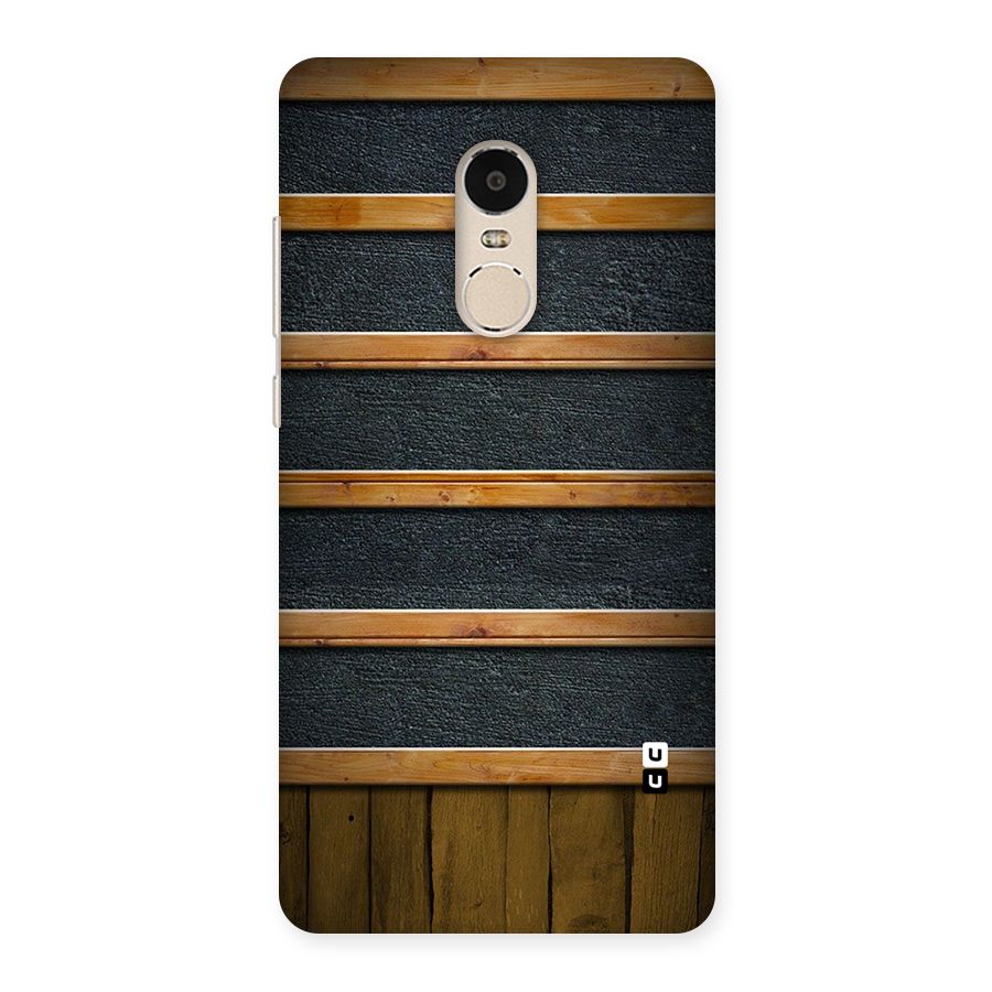 Wood Design Back Case for Xiaomi Redmi Note 4