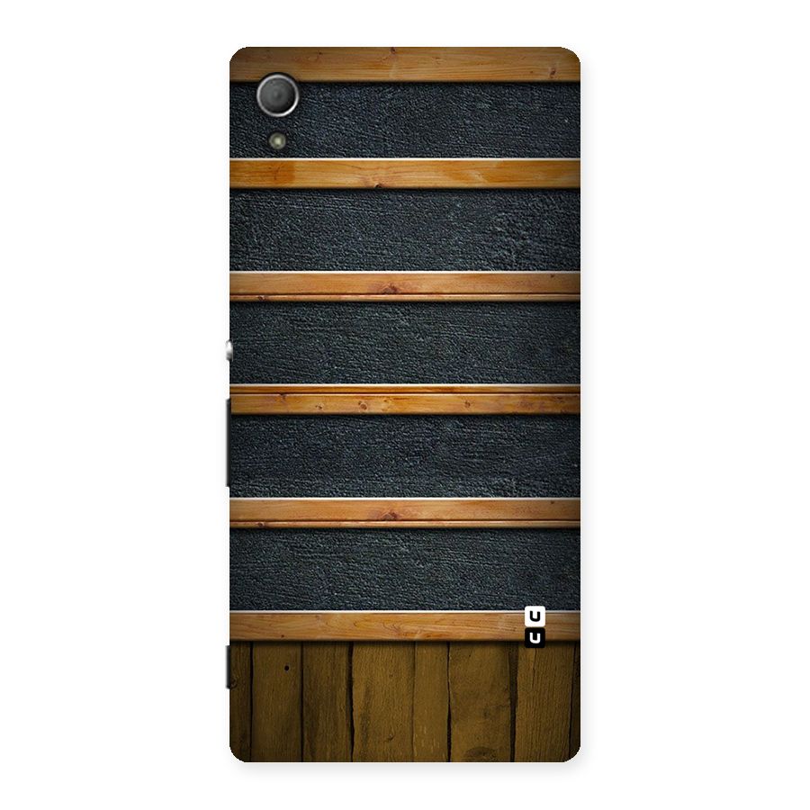 Wood Design Back Case for Xperia Z3 Plus