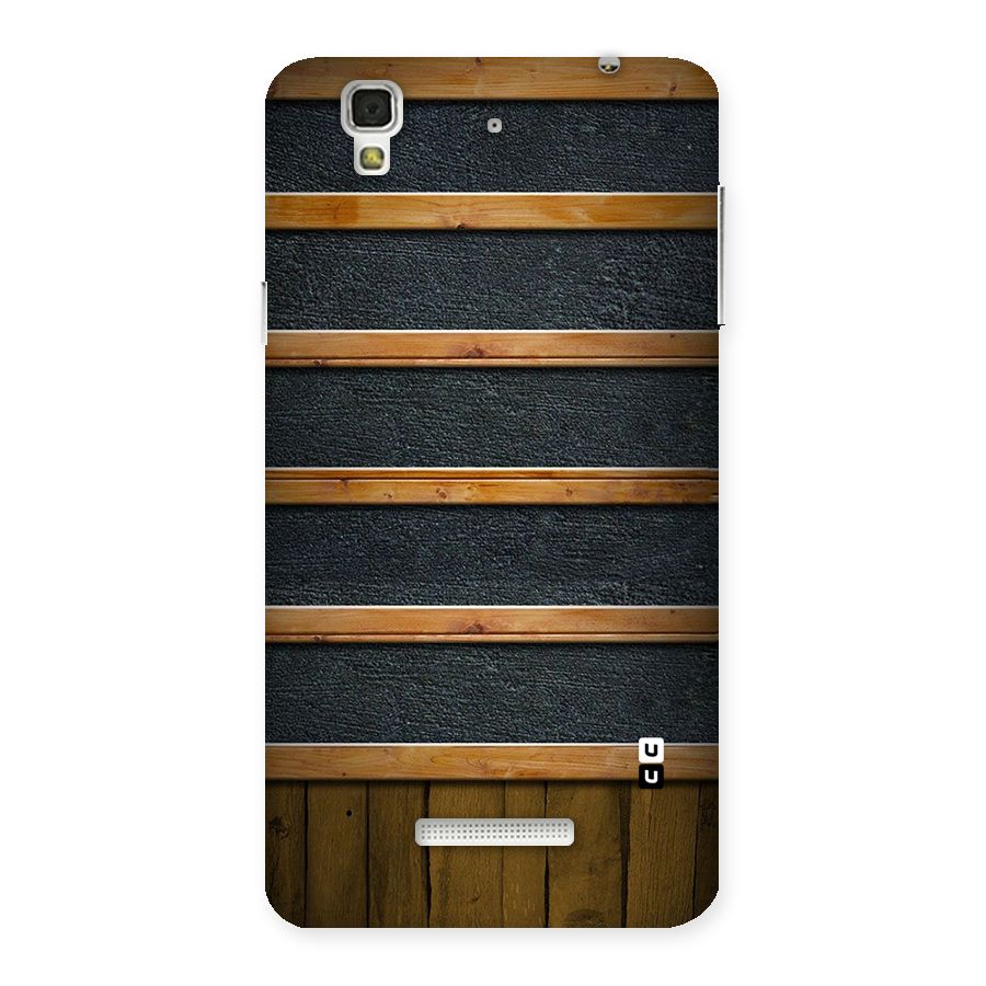 Wood Design Back Case for YU Yureka Plus