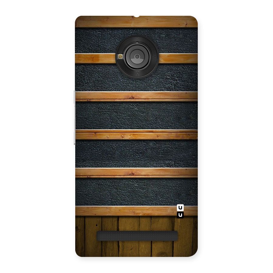 Wood Design Back Case for Yu Yunique