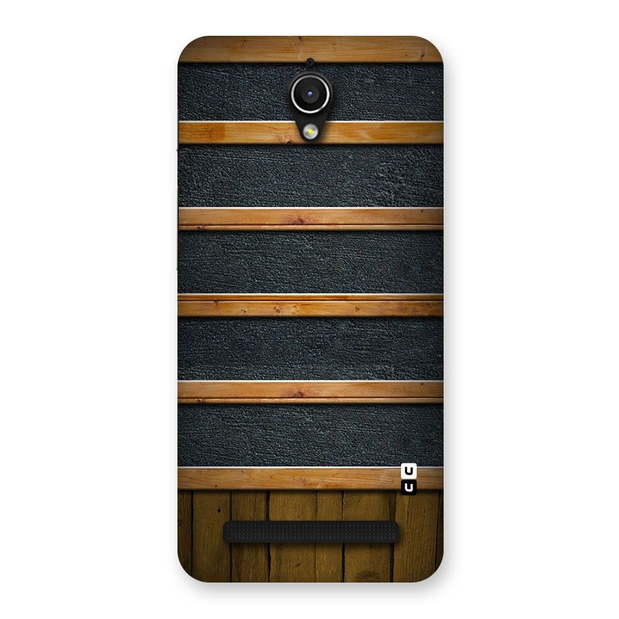 Wood Design Back Case for Zenfone Go