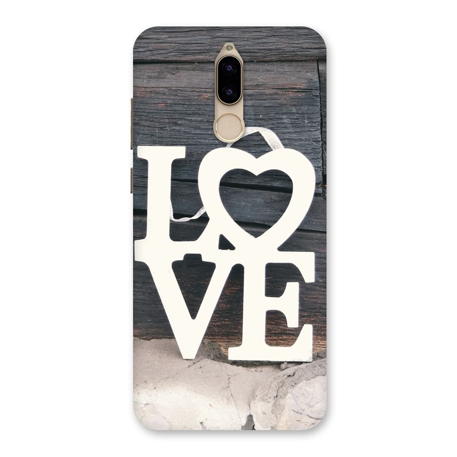Wood Love Lock Back Case for Honor 9i