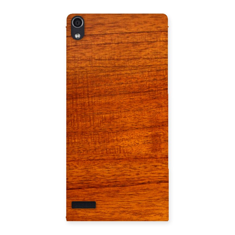 Wood Texture Design Back Case for Ascend P6