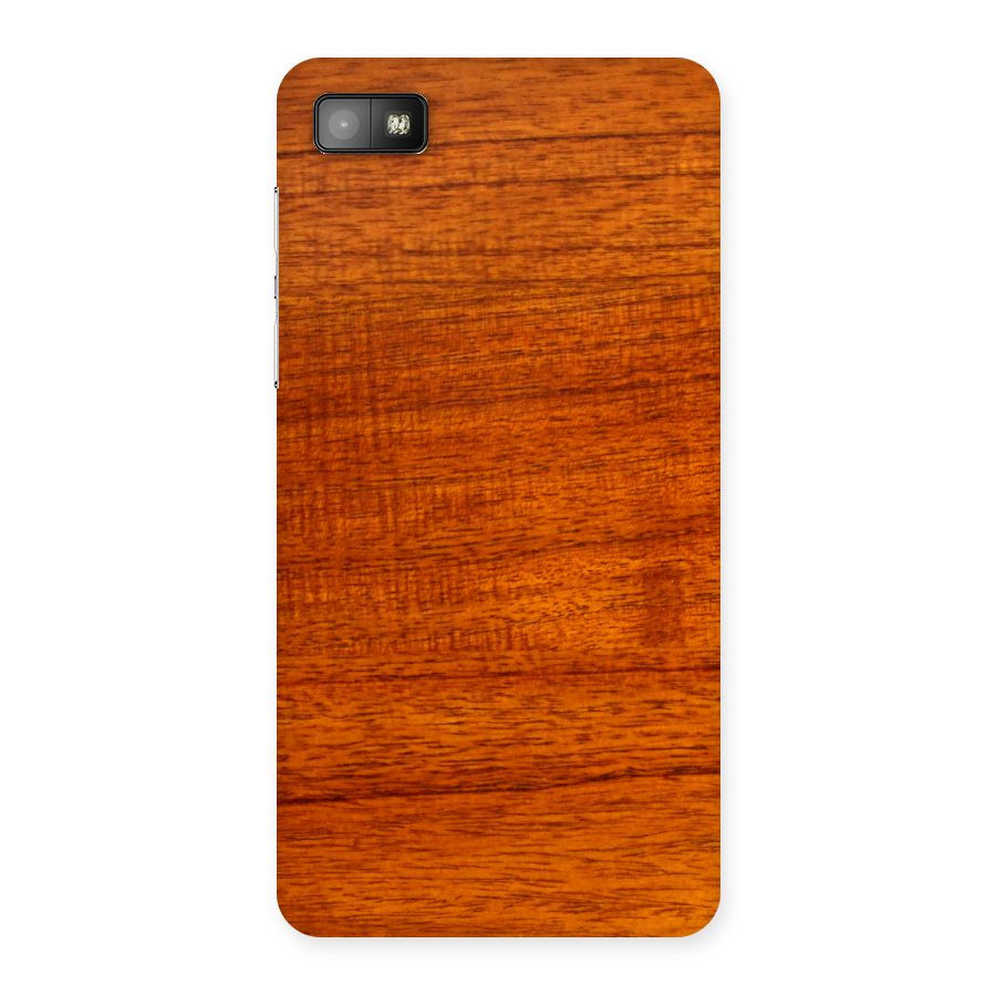 Wood Texture Design Back Case for Blackberry Z10