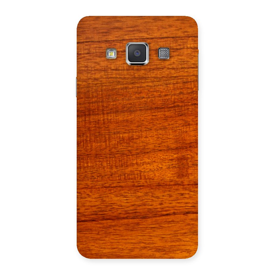 Wood Texture Design Back Case for Galaxy A3