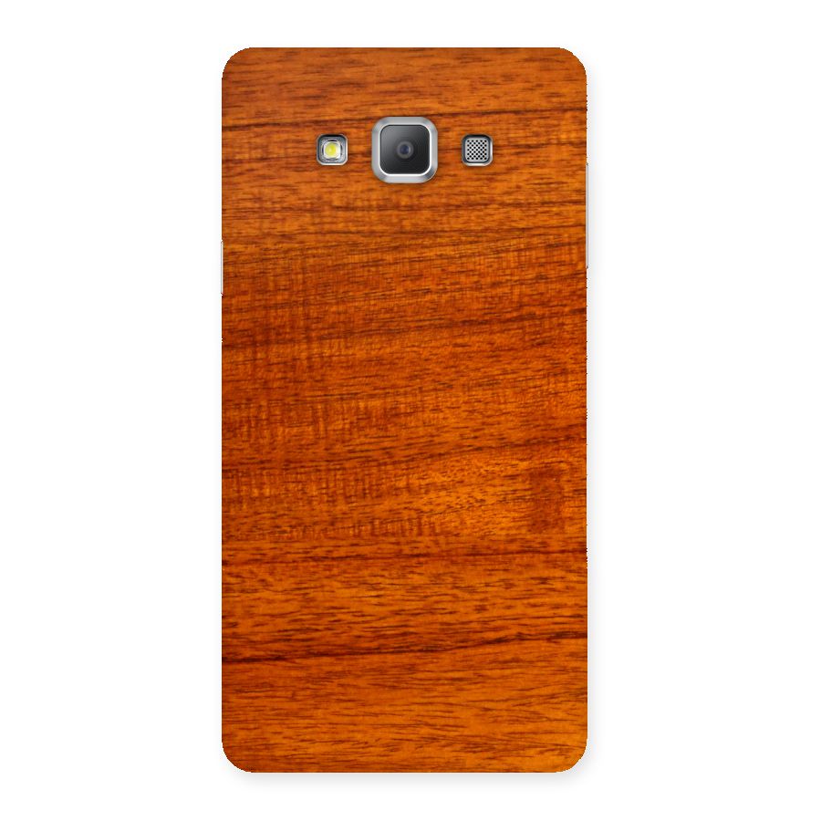 Wood Texture Design Back Case for Galaxy A7