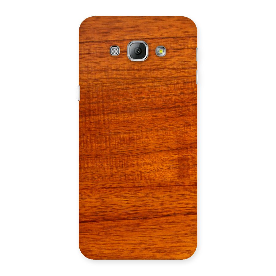 Wood Texture Design Back Case for Galaxy A8