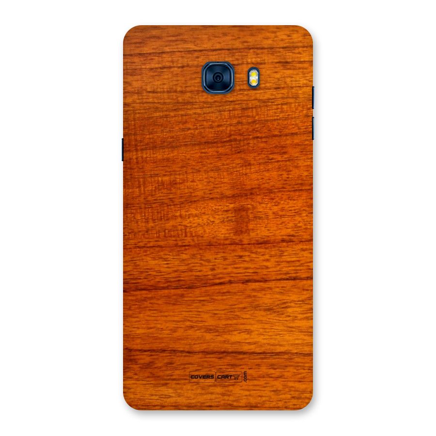 Wood Texture Design Back Case for Galaxy C7 Pro
